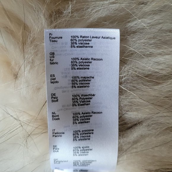 ✨️Host pick✨️NWT Maje 100% Fur vest in rare white - Picture 4 of 7